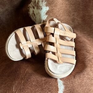 Art Class Tan Kids Sandals